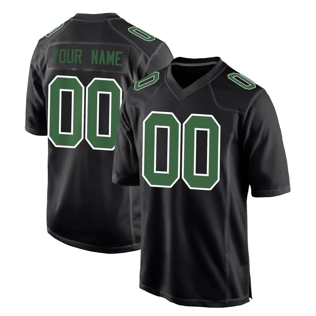 Friene Custom P.Eagles Carbon Green Fashion Home Game Any Name & Numbers Stitched Jerseys