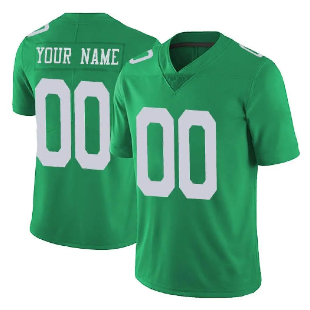 Friene Custom P.Eagles Green Limited Vapor Untouchable Home Game Any Name & Numbers Stitched Jerseys