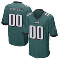 Friene Custom P.Eagles Team Color Green Home Game Any Name & Numbers Stitched Jerseys