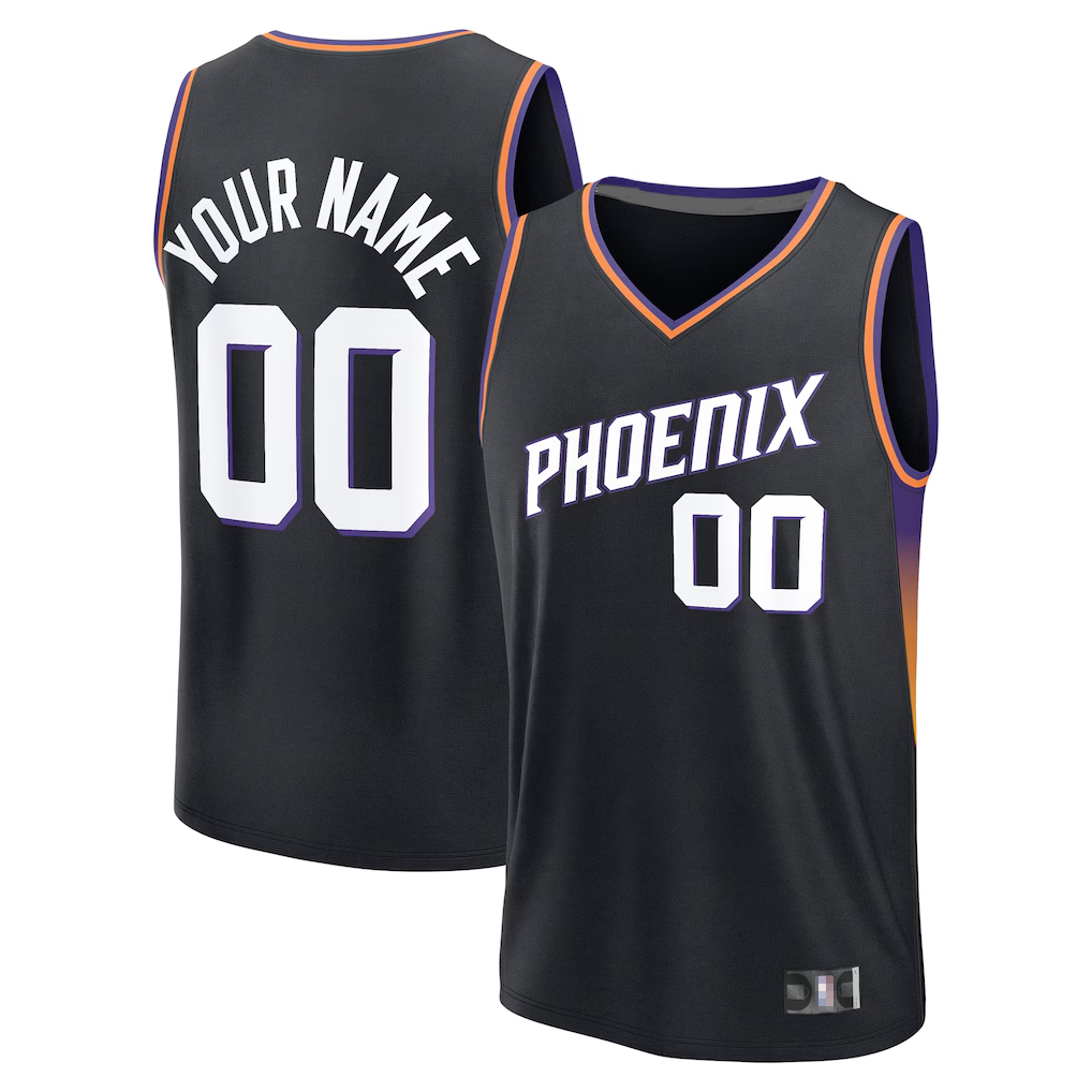 Friene Custom P.Suns White Fast Break Stitched Jerseys - Association Edition