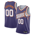 Friene Custom P.Suns Purple Swingman Stitched Jerseys - Icon Edition