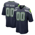 Friene Custom S.Seahawks College Navy Game Stitched Jerseys