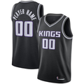 Friene Custom S.kings Black Swingman Stitched Jerseys - Statement Edition