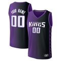 Friene Custom S.kings Purple Fast Break Stitched Jerseys - Statement Edition