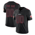 Friene Custom SF.49ers Black Impact Limited Home Game Any Name & Numbers Stitched Jerseys