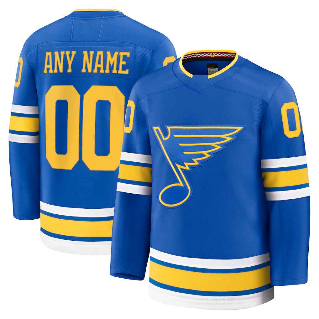 Friene Custom SL.Blues Blue Home Premium Jerseys