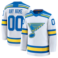 Friene Custom SL.Blues White Away Premium Jerseys
