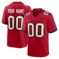 Friene Custom TB.Buccaneers Red Home Game Any Name & Numbers Stitched Jerseys