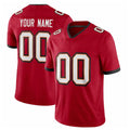 Friene Custom TB.Buccaneers Red Limited Vapor F.U.S.E. Home Game Any Name & Numbers Stitched Jerseys