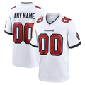 Friene Custom TB.Buccaneers WhiteTeam Game Stitched Jerseys