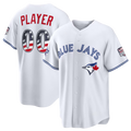 Friene Custom TB.Jays 2026 All-Star Edition Stars & Stripes White Stadium Jerseys