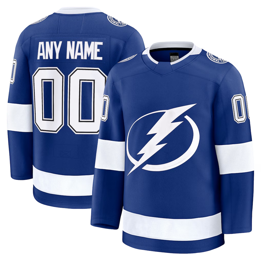 Friene Custom TB.Lightning Blue Home Premium Jerseys