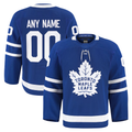 Friene Custom TM.Leafs Blue Home Authentic Pro Jerseys