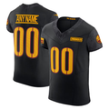 Friene Custom W.Commanders Black Alternate Vapor F.U.S.E. Elite  Stitched Jerseys