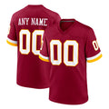 Friene Custom W.Commanders Burgundy Game Home Any Name & Numbers Stitched Jerseys