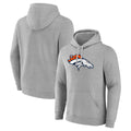 Friene D.Broncos Gray Pullover Hoodie Limited Blank Player Stitched Jerseys