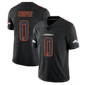 Friene D.Broncos #0 Jonathon Cooper Player Black Impact Limited Game Stitched Jerseys