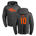 Friene D.Broncos #10 Bo Nix Player Ash One Color Pullover Hoodie Limited Stitched Jerseys