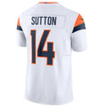 Friene D.Broncos #14 Courtland Sutton White Vapor F.U.S.E. Limited Jersey American Stitched  Jerseys