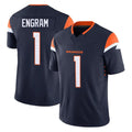 Friene D.Broncos #1 Evan Engram Player Navy Limited Vapor F.U.S.E. Home Game Stitched Jerseys