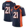 Friene D.Broncos #21 Riley Moss Player Navy Vapor Untouchable Limited Game Stitched Jerseys