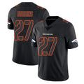Friene D.Broncos #27 J.K. Dobbins Player Black Impact Limited Game Stitched Jerseys