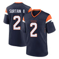 Friene D.Broncos #2 Pat Surtain II Player Navy Home Game Stitched Jerseys