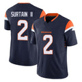 Friene D.Broncos #2 Pat Surtain II Player Navy Limited Vapor F.U.S.E. Home Game Stitched Jerseys