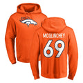 Friene D.Broncos #69 Mike McGlinchey Player Orange Pullover Hoodie Limited Stitched Jerseys
