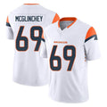 Friene D.Broncos #69 Mike McGlinchey Player White Limited Vapor F.U.S.E. Home Game Stitched Jerseys