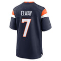 Friene D.Broncos #7 John Elway Player Navy Home Game Stitched Jerseys
