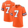 Friene D.Broncos #7 John Elway Player Orange Throwback Game Stitched Jerseys