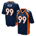 Friene D.Broncos #99 Zach Allen Player Navy Game Stitched Jerseys