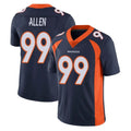 Friene D.Broncos #99 Zach Allen Player Navy Vapor Untouchable Limited Game Stitched Jerseys