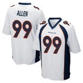 Friene D.Broncos #99 Zach Allen Player White Game Stitched Jerseys