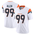 Friene D.Broncos #99 Zach Allen Player White Limited Vapor F.U.S.E. Home Game Stitched Jerseys