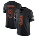 Friene D.Broncos #9 Talanoa Hufanga Player Black Impact Limited Game Stitched Jerseys