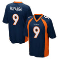 Friene D.Broncos #9 Talanoa Hufanga Player Navy Game Stitched Jerseys