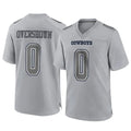 Friene D.Cowboys #0 DeMarvion Overshown Player Gray Atmosphere Fashion Home Game Stitched Jerseys