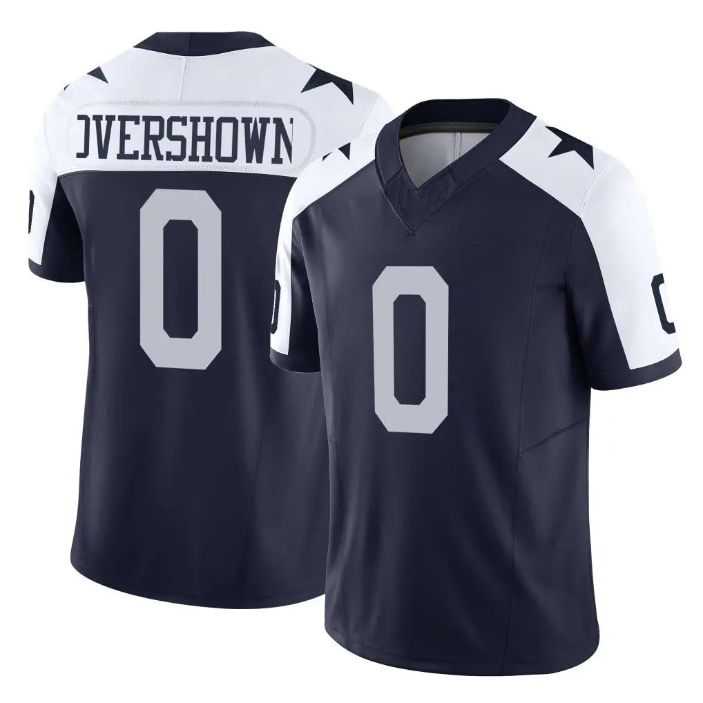 Friene D.Cowboys #0 DeMarvion Overshown Player Navy-White Limited Alternate Vapor F.U.S.E. Home Game Stitched Jerseys