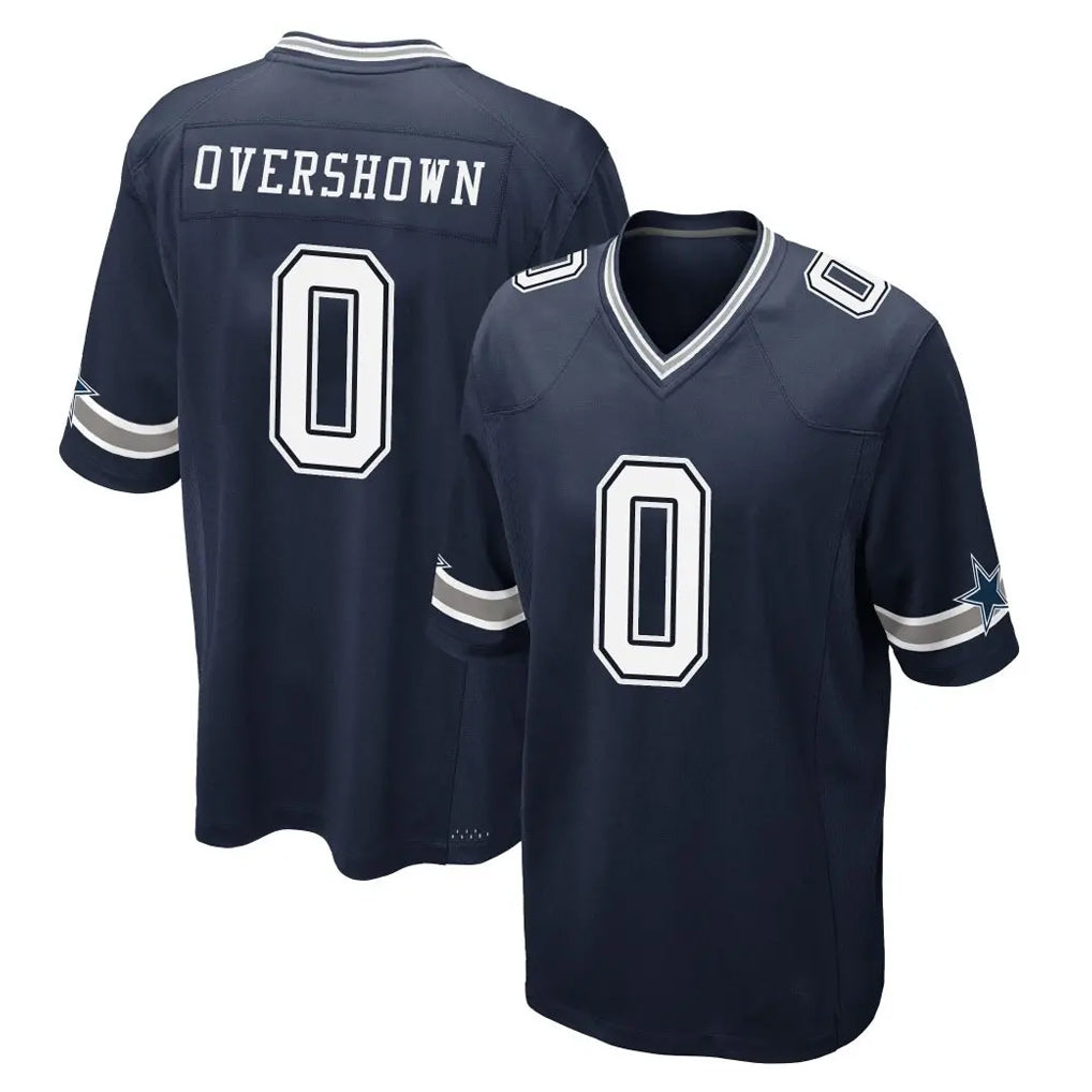 Friene D.Cowboys #0 DeMarvion Overshown Player Navy Home Game Stitched Jerseys