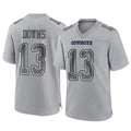 Friene D.Cowboys #13 Caleb Downs Player Gray Atmosphere Fashion Home Game Stitched Jerseys