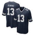 Friene D.Cowboys #13 Caleb Downs Player Navy Home Game Stitched Jerseys