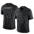 Friene D.Cowboys #17 Brandon Aubrey Player Black REFLECTIVE Limited Stitched Jerseys
