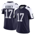 Friene D.Cowboys #17 Brandon Aubrey Player Navy-White Limited Alternate Vapor F.U.S.E. Home Game Stitched Jerseys