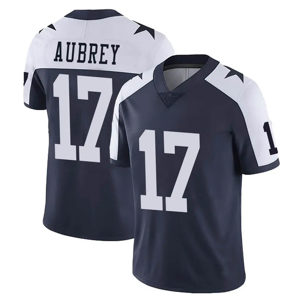 Friene D.Cowboys #17 Brandon Aubrey Player Navy-White Limited Alternate Vapor Untouchable Home Game Stitched Jerseys