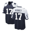Friene D.Cowboys #17 Brandon Aubrey Player Navy Alternate Game Stitched Jerseys