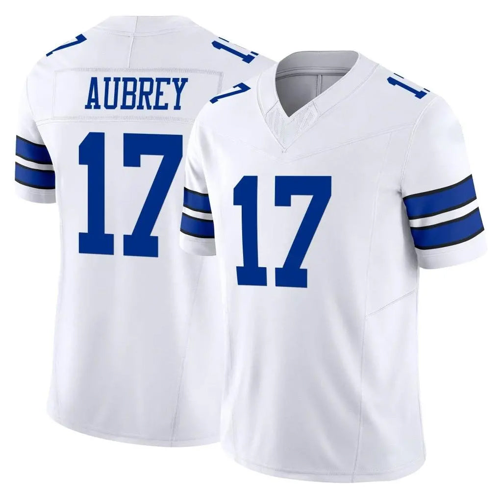 Friene D.Cowboys #17 Brandon Aubrey Player White Limited Vapor F.U.S.E. Home Game Stitched Jerseys