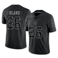 Friene D.Cowboys #26 DaRon Bland Player Black Limited Reflective Home Game Stitched Jerseys