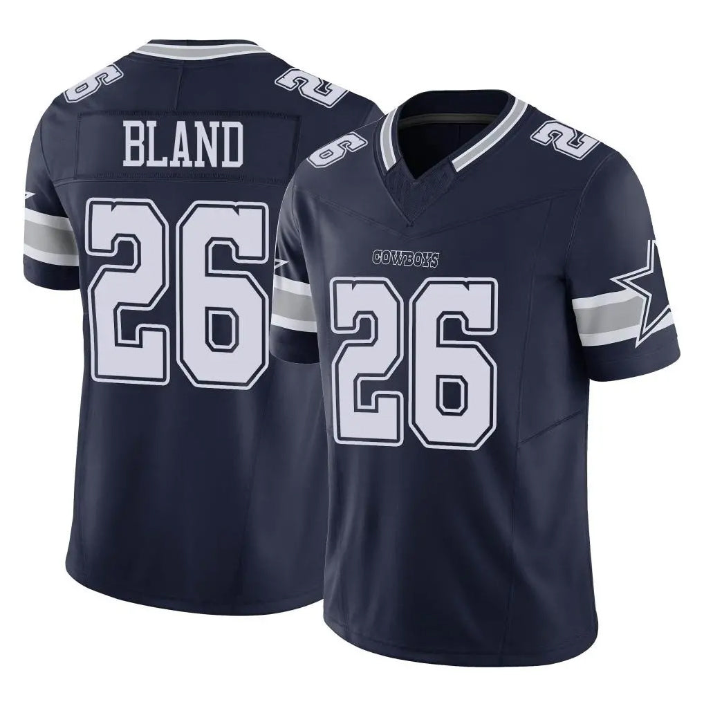 Friene D.Cowboys #26 DaRon Bland Player Navy Limited Vapor F.U.S.E. Home Game Stitched Jerseys